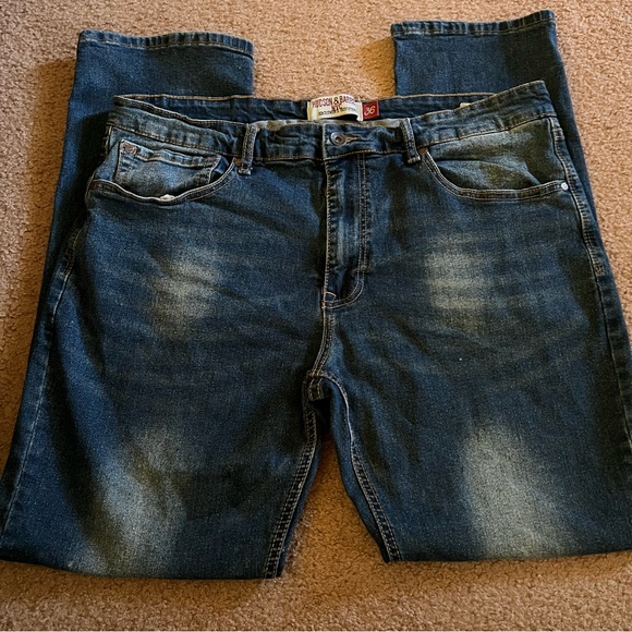 Hudson & Barrow NYC Jeans Mens Hudson Barrow Nyc Gentlemens Outfitters Slim Stretch Jeans